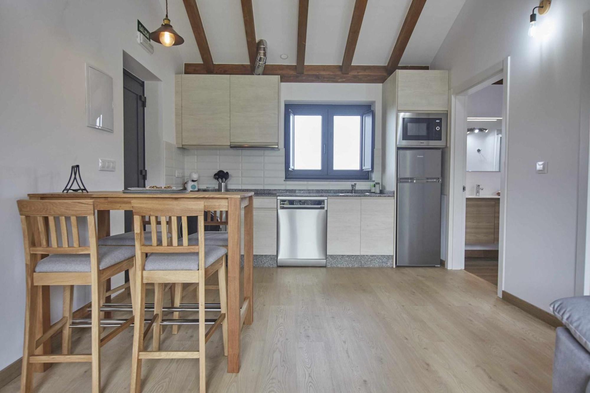 Apartamentos Turisticos A Galera Ribadeo Rom bilde